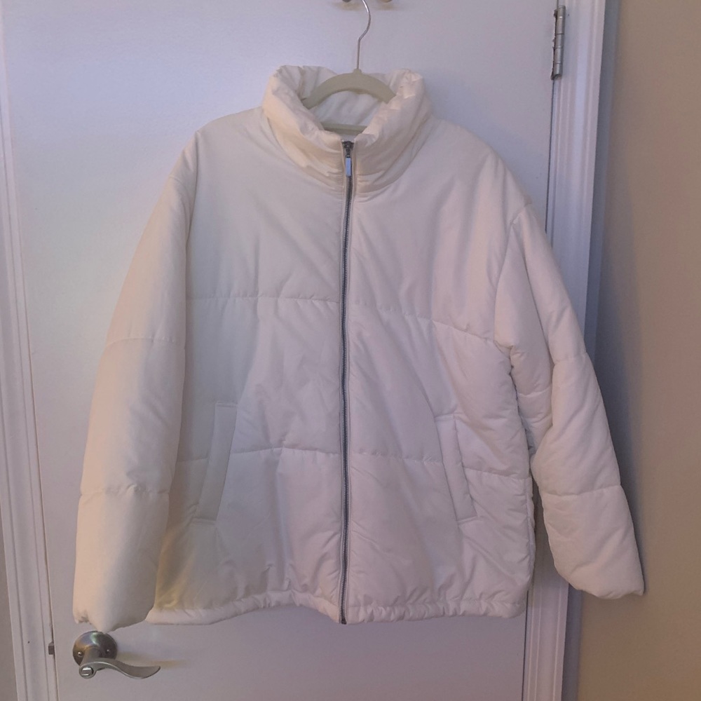 White Puffer Jacket